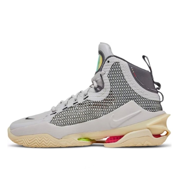 Nike Air Zoom GT Jump 'Vast Grey/Lemon Wash/Lime Ice/Gunsmoke CZ9907-002 - Picture 15 of 16